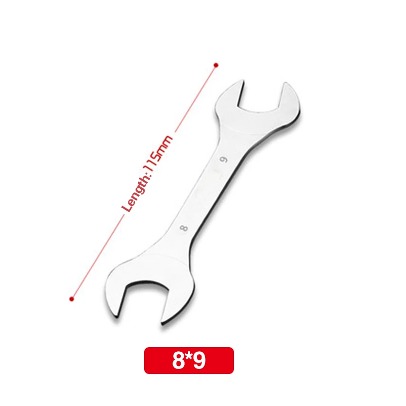 PIPES Гаечный ключ с открытым зевом 8 мм-9 мм