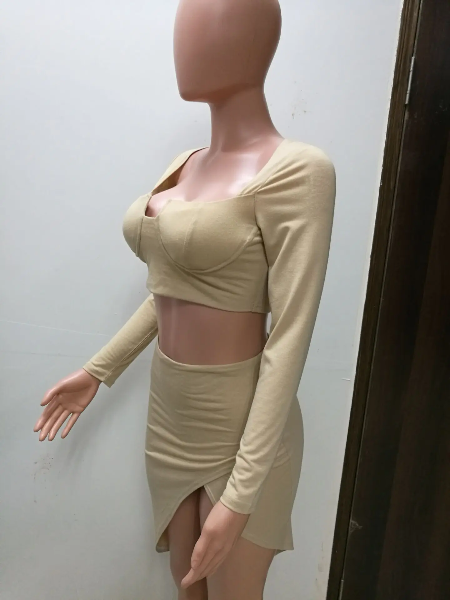 2019 осень взрывов Европа и Америка пикантные Разделение Комплект из двух вещей