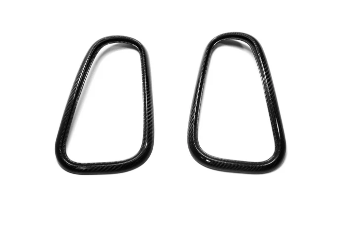 Задний габаритный фонарь из углеродного волокна с глянцевой отделкой комплект