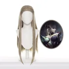 2021 LOL Evelynn косплей парик колдунья кожа игра головной убор Лига Легенд костюмы Agony's объятия коричнево-серые длинные волосы