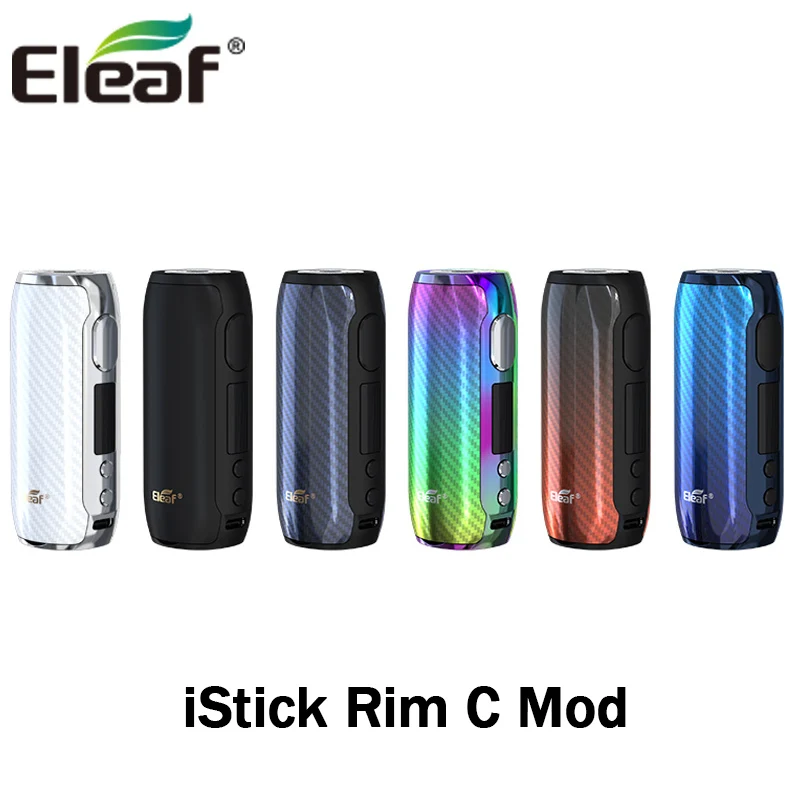 Оригинальный боксмод Eieaf iStick Rim C 80 Вт TC подходит для аккумулятора 18650 с поддержкой