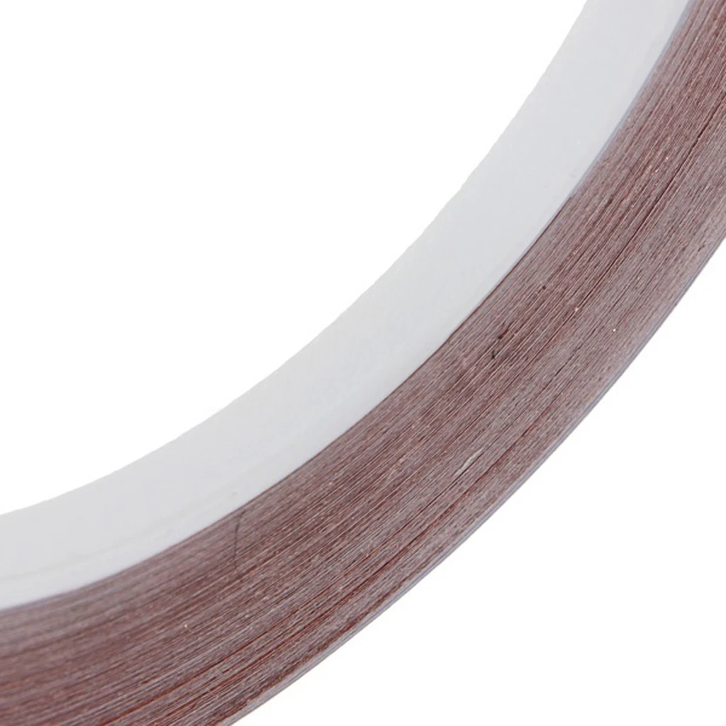 

Guitar EMI Shielding Slug Repellent Single Side Copper Foil Adhesive Tape 3mm x 30M