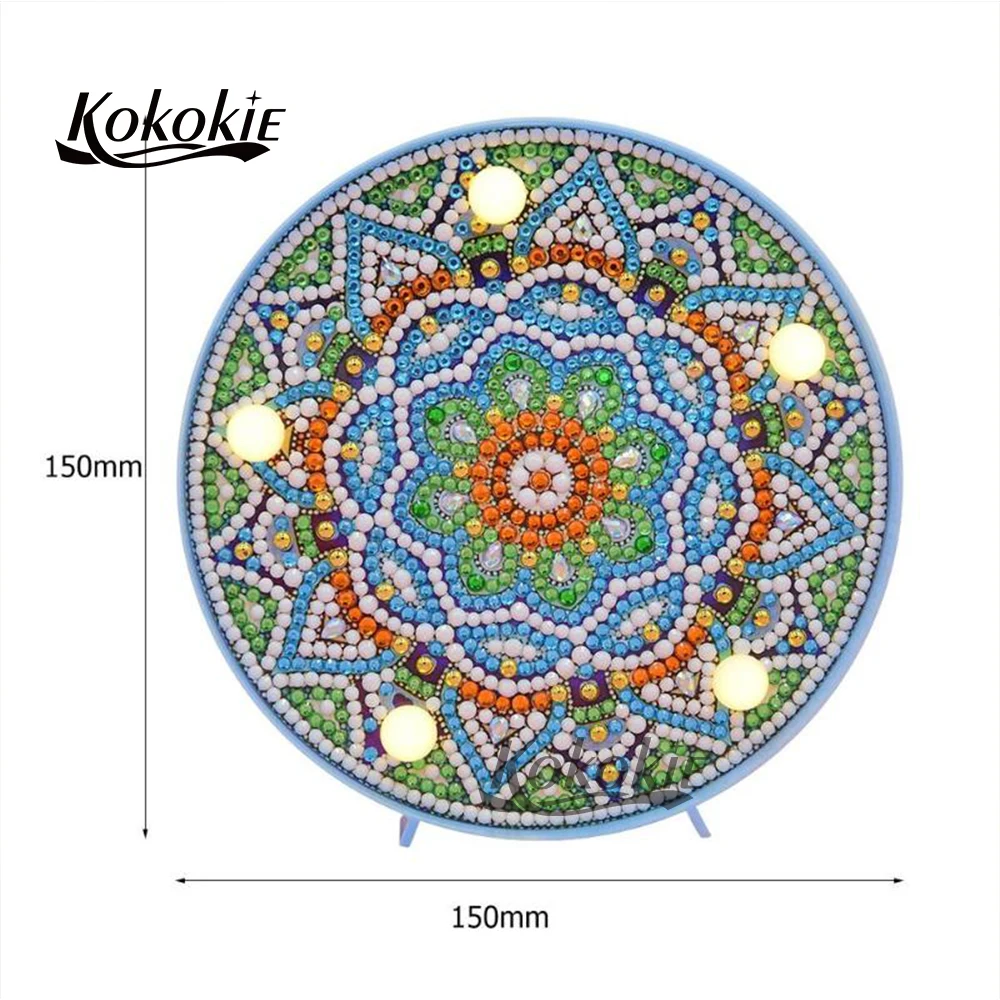 DIY прикроватный светильник полноразмерная ручная работа для светодиодной