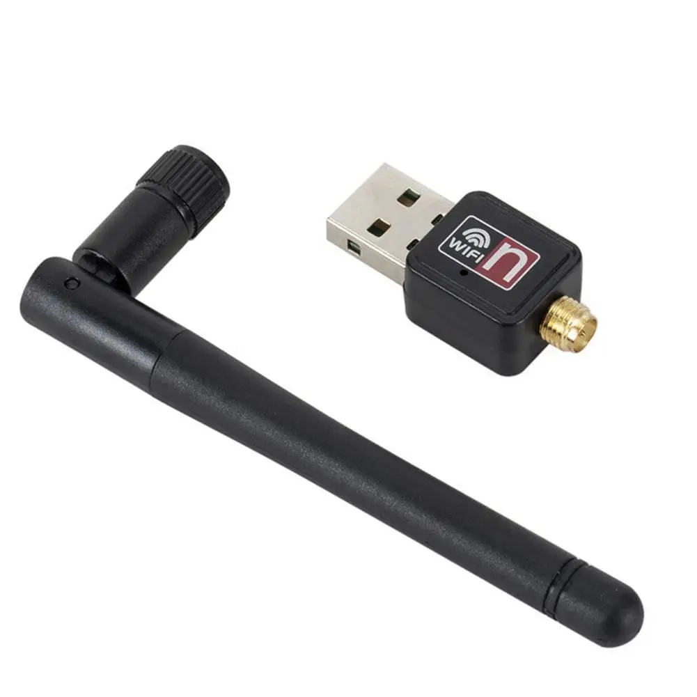 

Wireless Network Card 150m USB WIFI Transmitter Receiver Adapter With Rotatable Antenna For Laptop PC Mini Wi-fi Dongle