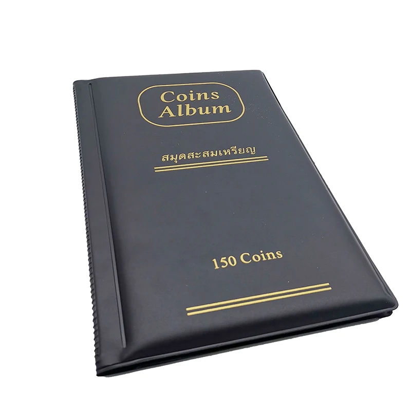 

120 книжка для хранения монет на английском языке