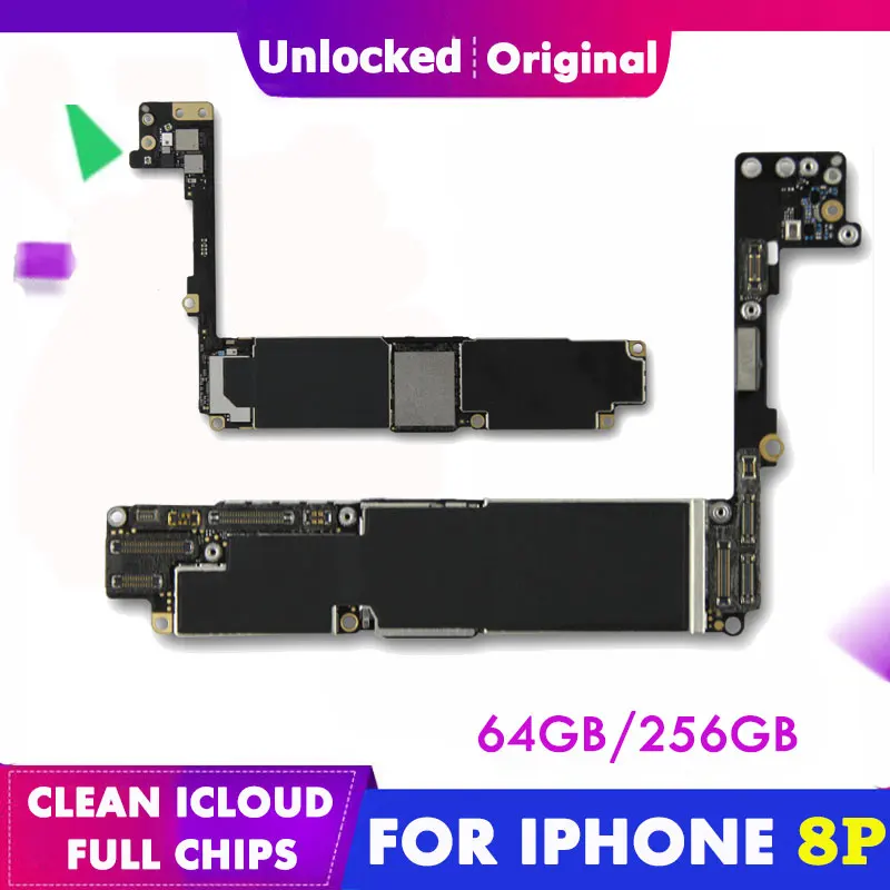Материнская плата для IPhone 8 Plus 64 Гб 256 ГБ материнская plus p | Мобильные телефоны и