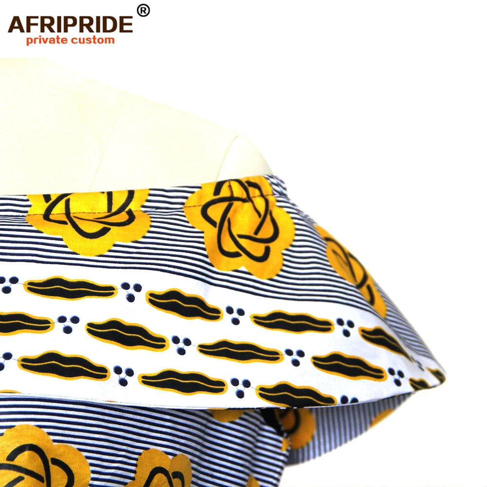 Женский костюм из 2 предметов в африканском стиле длинное платье с разрезом +