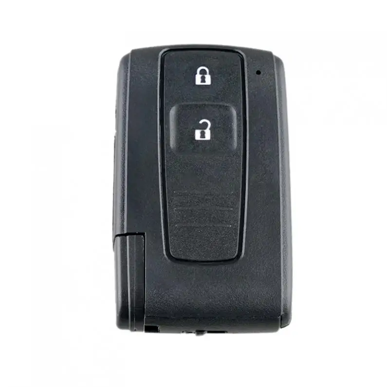 

2 Buttons Car Remote Key Shell Replacement with TOY43 Blade fit for Toyota Prius Corolla Verso