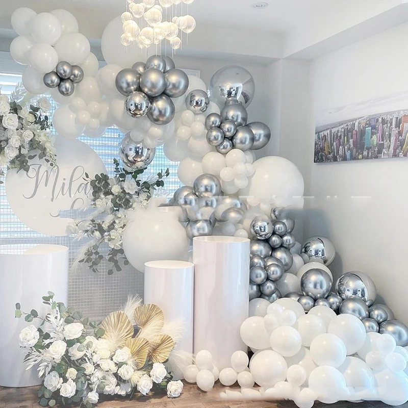 

Morandi Color Balloon Garland Arch Kit Party Decoration Pink Blue Ballon for Baby Shower Wedding Birthday Party Decor Globos