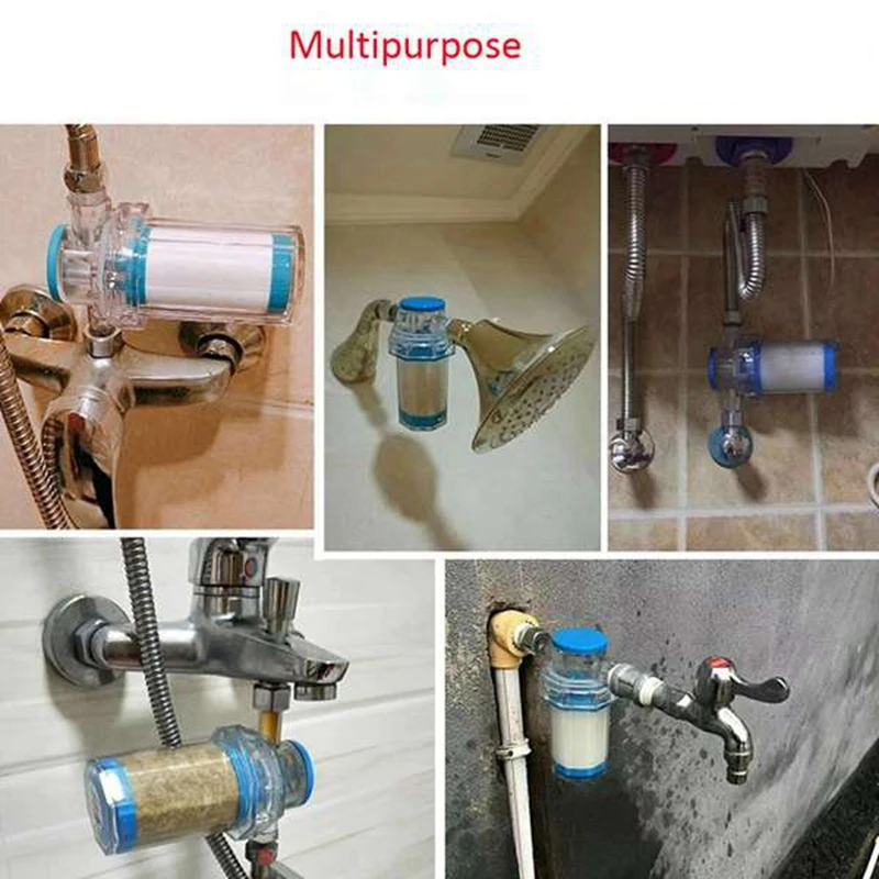 Purifier Output Universal Shower Filters Household Kitchen Faucets Water Heater Purification Home Bathroom Accessories | Бытовая