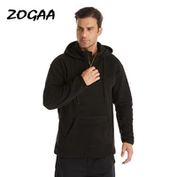 zogaa hoodies men hot sale autumn winter new solid sports sweater mens hooded lounge wear sweatshirts tracksuits all match chic