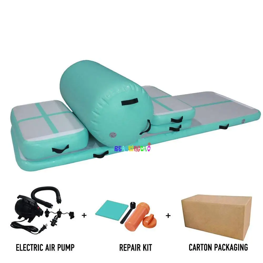 Продажа Бесплатная доставка, надувной гимнастический коврик для акробатики, надувной коврик для пола, надувной воздушный трек для дома/чарлидинга