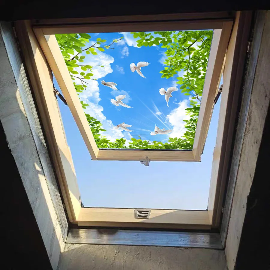 Индивидуальный размер наклейка на потолок стекло пленка окна дверь s винтажная