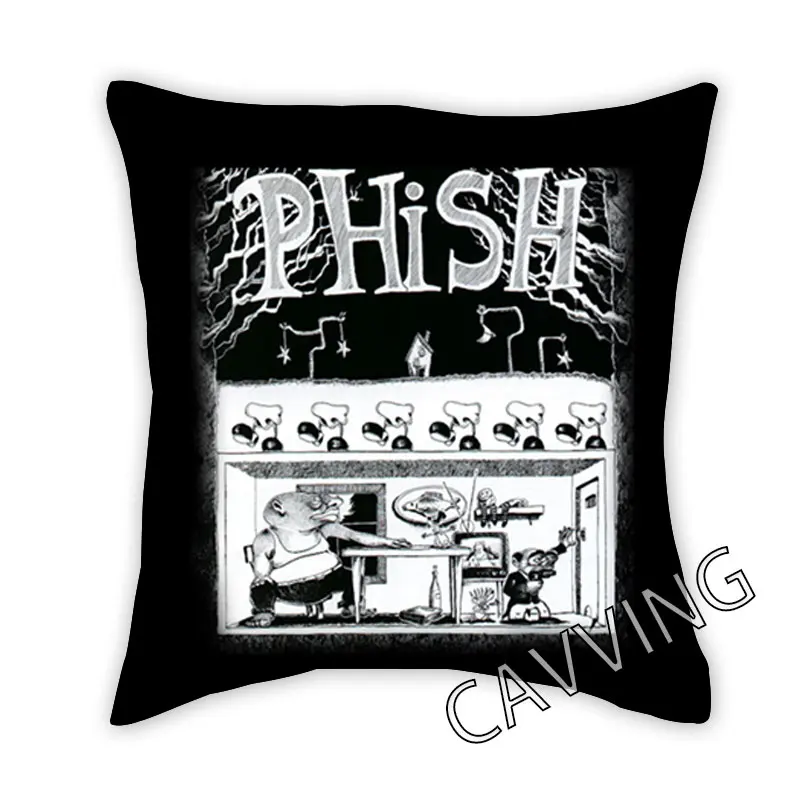 Декоративные наволочки PHISH ROCK из полиэстера с 3D принтом для диванных подушек