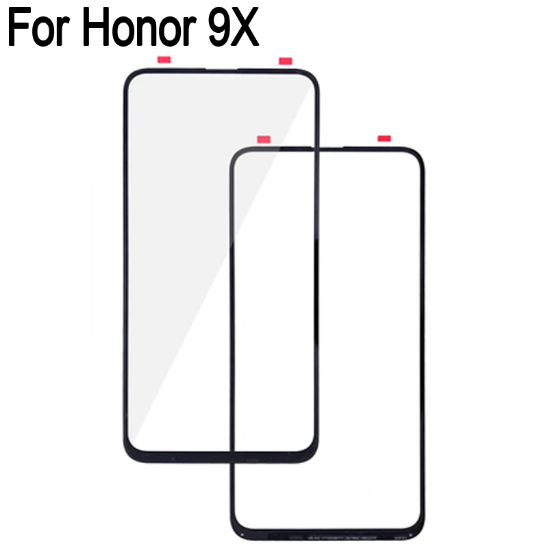 Для Huawei Honor 9X передняя внешняя стеклянная линза сенсорная панель экран для