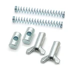 Задний тормозной кабель Регулировка крыла гайки для Honda ATV рычаг соединения и пружины RANCHER 350-420 TRX300 TRX250 TRX200 TRX125 ATC125 ATC250