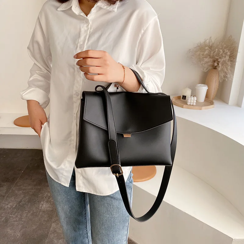 

Ladies 2020 PU Leather Shoulder Bags fashion Large Capacity Crossbody Bags For Women Casual brand Handbags fashion Totes Bag
