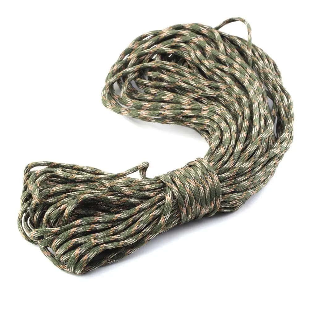 

2021 NEW Colors Paracord 550 Rope Type III 7 Stand 101 ft Paracord Parachute Cord Rope Survival kit Wholesale