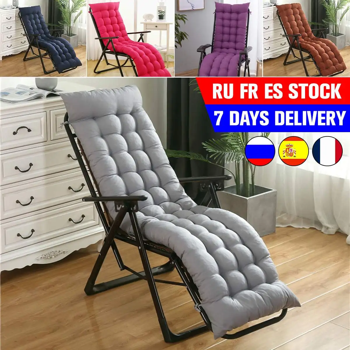 

Sofa Cushions Supple Lounger Pads Home Comfortable Chair Cushion DIY Seat Pad Hotel Office Lounger Pads Chair For Beach Seat
