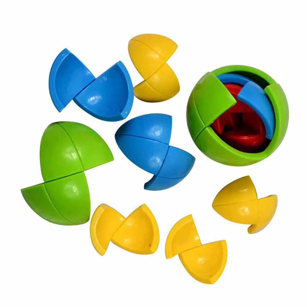 

Wisdom 3D Intelligence Magaic Game Puzzle Educational Toys for Kids IQ Training Playing (Random Color)