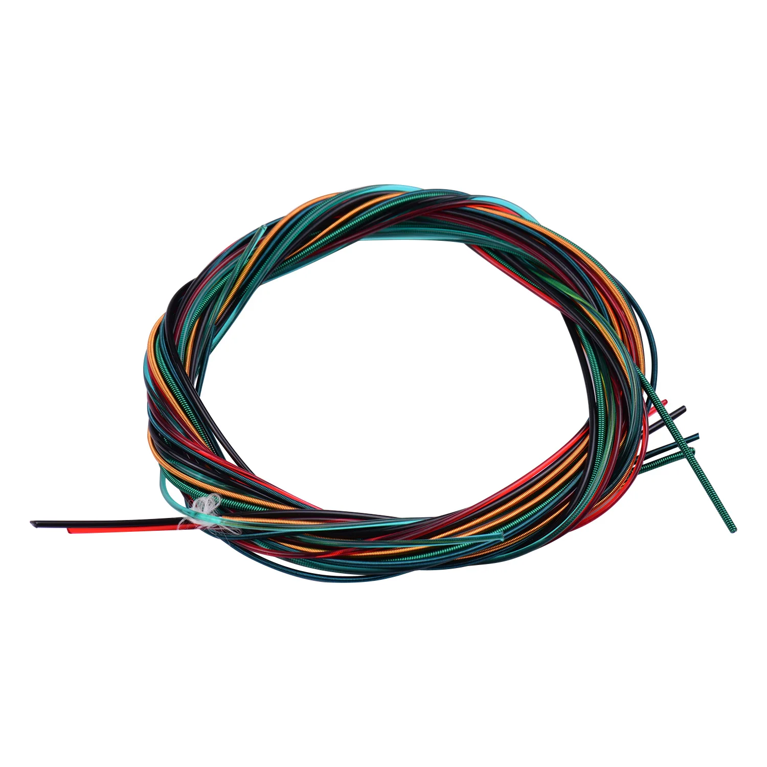 6 шт Разноцветные нейлоновые Классические гитарные струны с 21 шт. жгут проводов