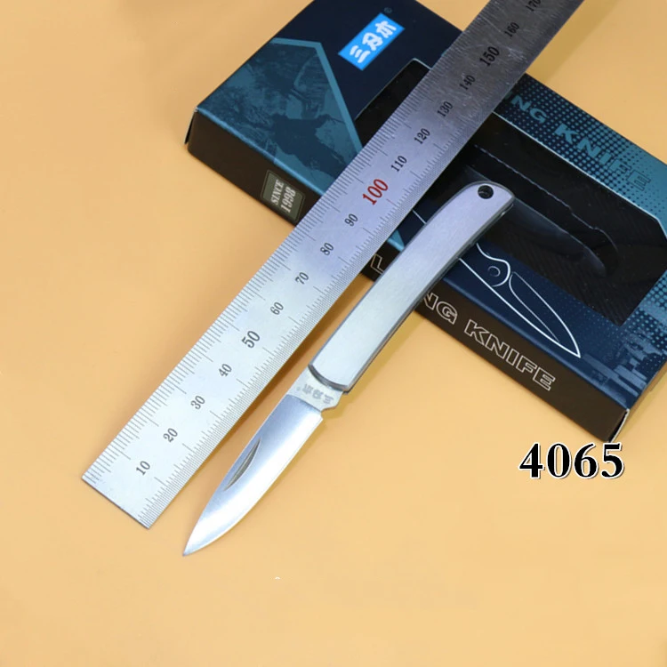 SANRENMU 4065 мини Keychian нож карманный инструменты для выживания разблокировка