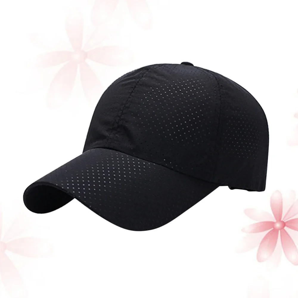 

Breathable Quick Drying Peaked Cap Sun Cap Baseball Cap Outdoor Sun Protective Hat Laisure Headgear Sun Block Headwear for Daily