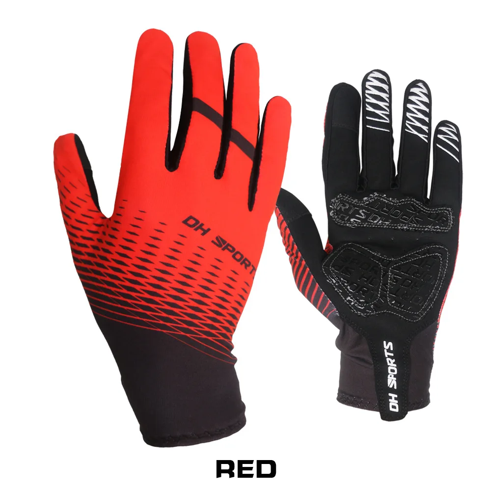 Велосипедные перчатки с закрытыми пальцами Нескользящие гелевые мотоциклетные