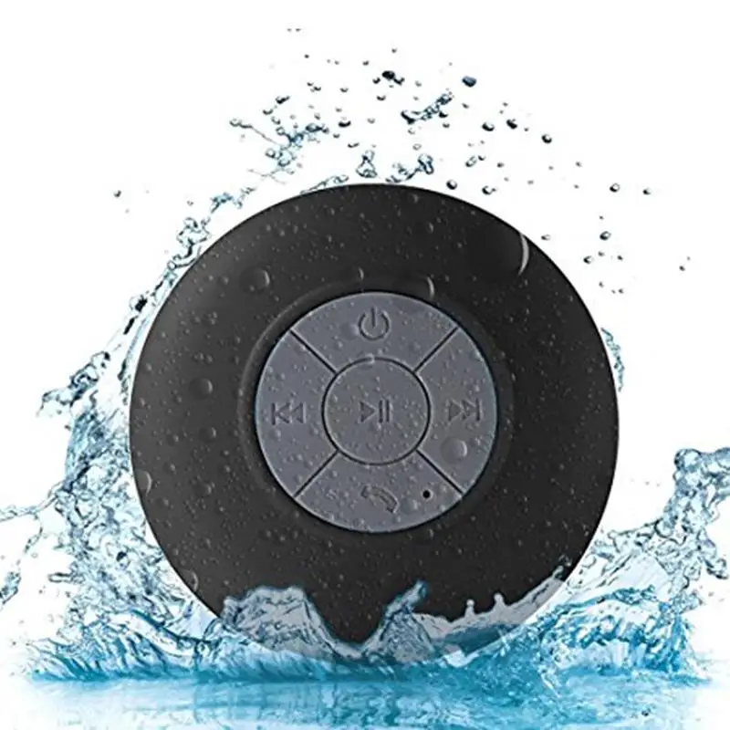 

Mini Bluetooth Speaker Portable Waterproof Wireless Handsfree Speakers, For Showers, Bathroom, Pool, Car, Beach & Outdo