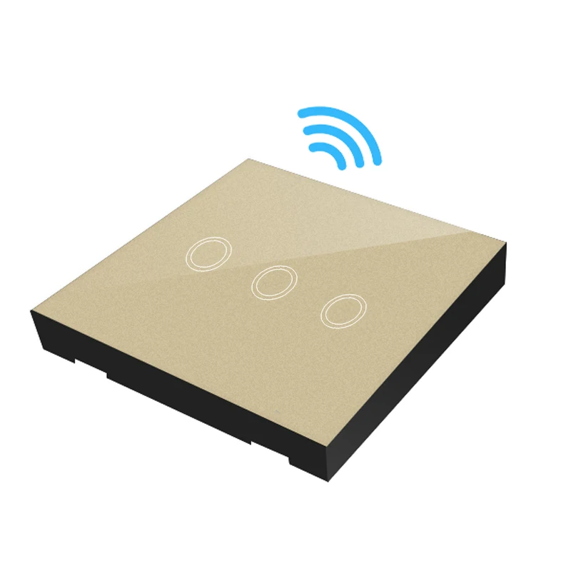 Умный сенсорный переключатель для ЕС/Великобритании Радиочастотный пульт