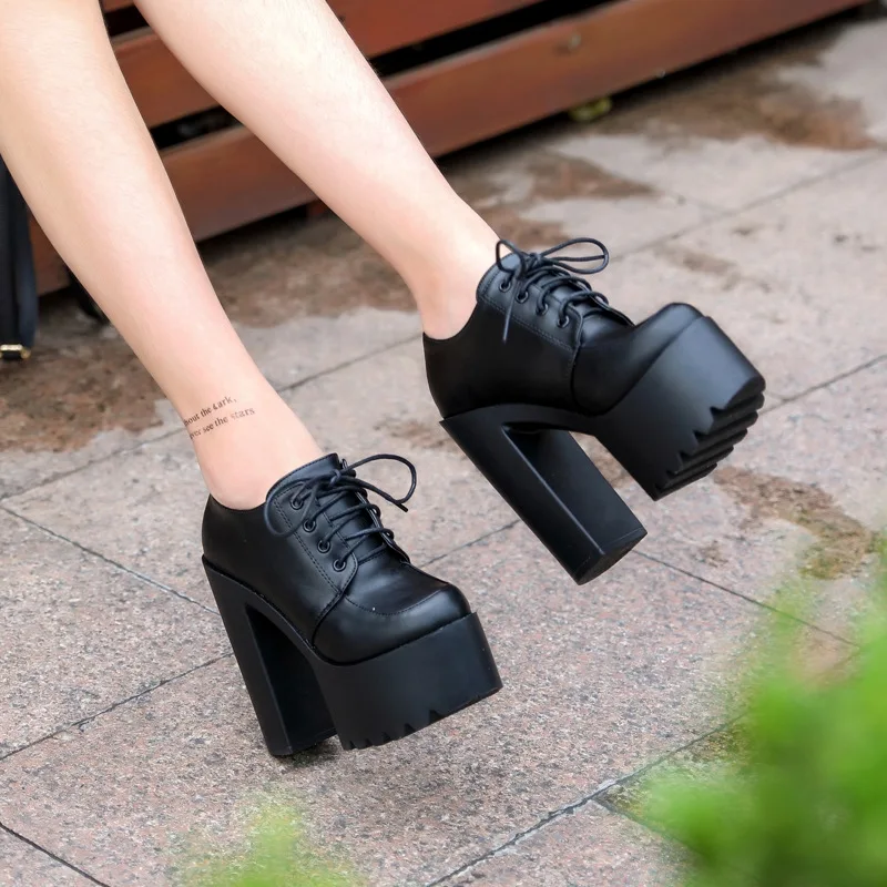 

Fashion show ultra light thick bottom fashion boots new autumn 2019 night club sexy high heeled women's Boots