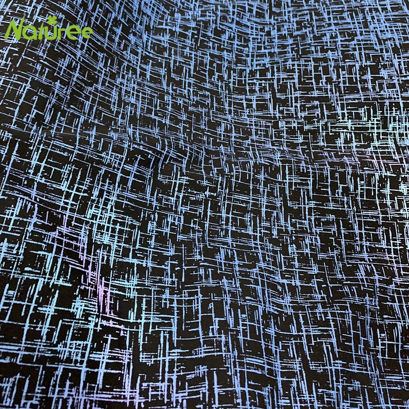 Светоотражающая Рождественская ткань 150 см для шитья своими руками Экологически