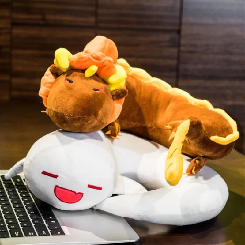 

Genshin Impact Pillow Doll ZHONGLI HUTAO Dragon Ghost Cosplay Plush Kawaii Game Cartoon Accessories Props