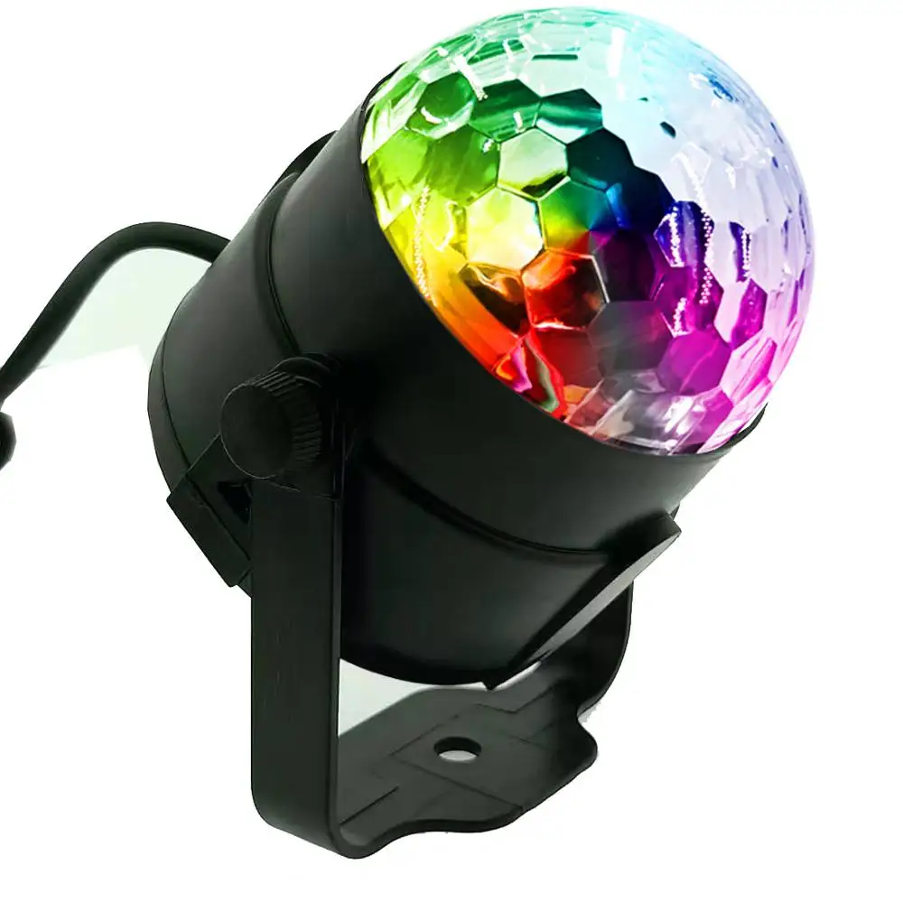 LED Laser Projector Light Remote Control 7 Color Rotating Magic Ball Stage Laser Light For Party KTV Holiday Home Decoration