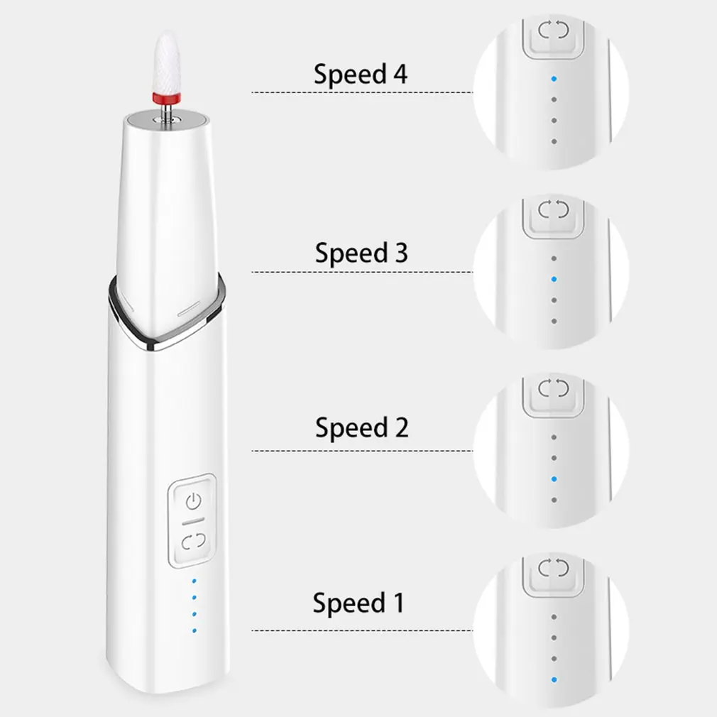 

Nail Polishing Machine Rechargeable Portable Small Electric Manicure And Nail Remover Powerful Motor Polisher