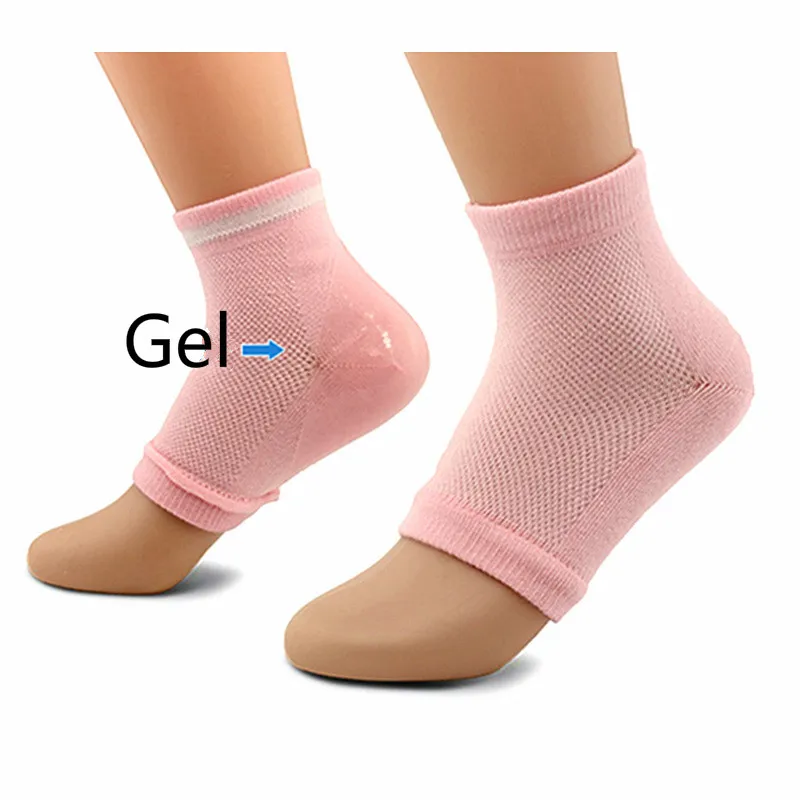 2019 новые влажные треснутые носки на каблуке силиконовые с гелевой подошвой