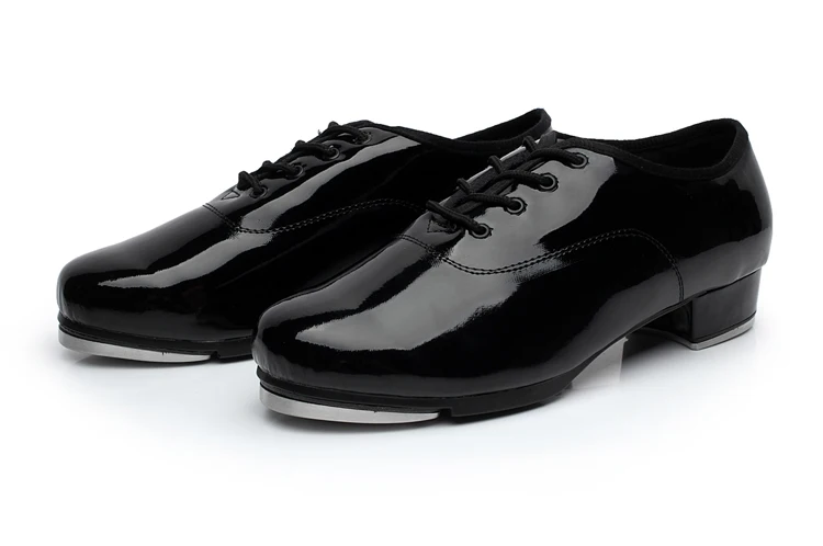 Блестящие классические туфли из лакированной кожи на шнуровке для мужчин и
