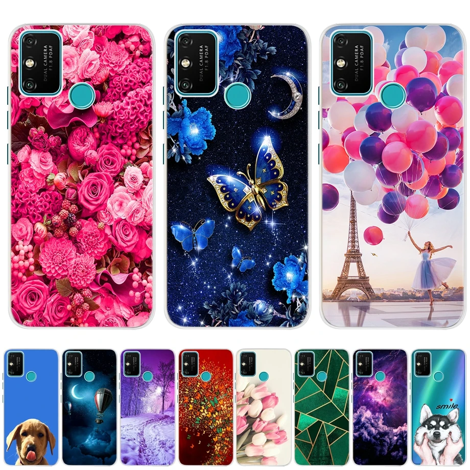 Чехол для Huawei Honor 9A Honor9A 9 A чехол силиконовый мягкий ТПУ телефона защитный бампер