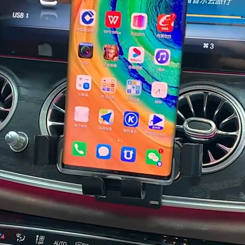 phone holder and special base for 17 19 alfa romeo giulia stelvio air outlet buckle base car modification accessories free global shipping