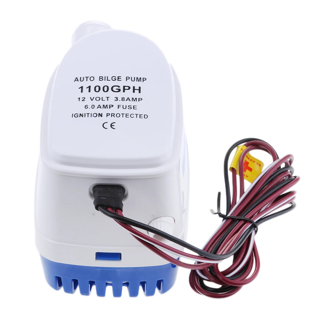 Boat Marine Accessories 12v 1100GPH Automatic Bilge Pump |