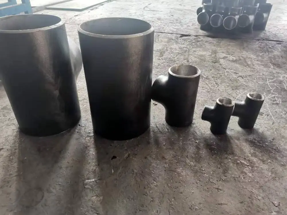 Углеродистая сталь большого диаметра из углеродистой стали тройник нержавеющей