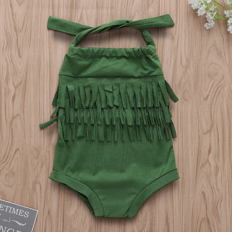 Комбинезоны для новорожденных младенцев летние комбинезоны с кисточками