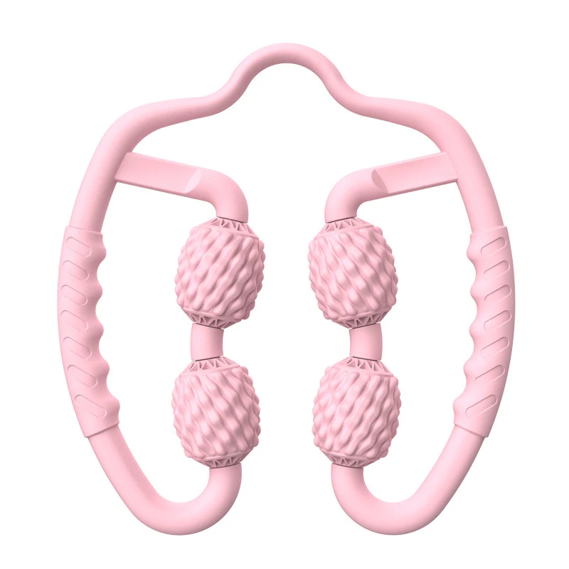 

Блок для йоги, плавающий массажный ролик для рук, ног, шеи, мышечной ткани для фитнеса, тренажерного зала, йоги, пилатеса, спорта, 4-колесный пе...