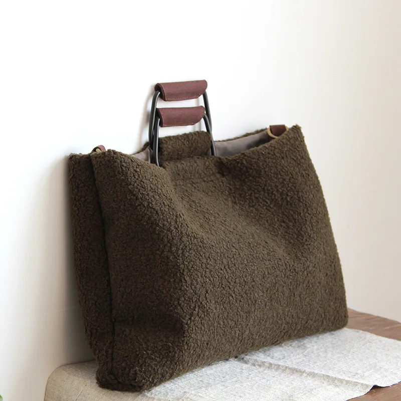 Высококачественная Женская Повседневная зимняя модная мягкая сумка мессенджер