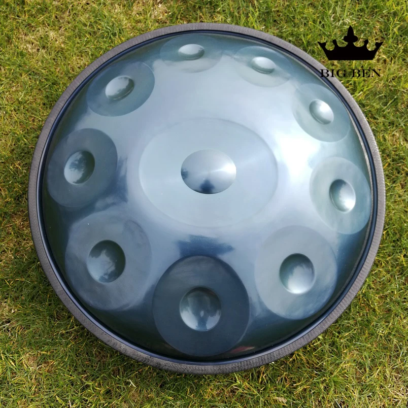 Ручной работы производительность барабана HandPan ручной работы HANDPAN барабан 10 тон handpan музыкальный инструмент 9 тонов пользовательский барабан тональности