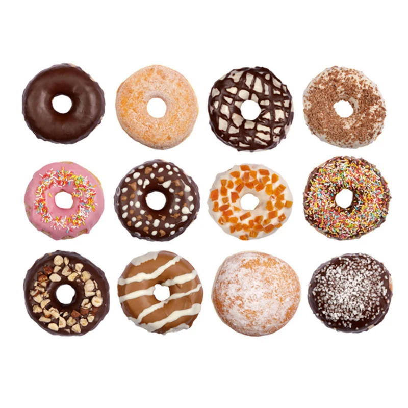 

Donut Cake Mould Plastic DIY Doughnut Dessert Tool Fondant Mold Kitchen Baking Tool
