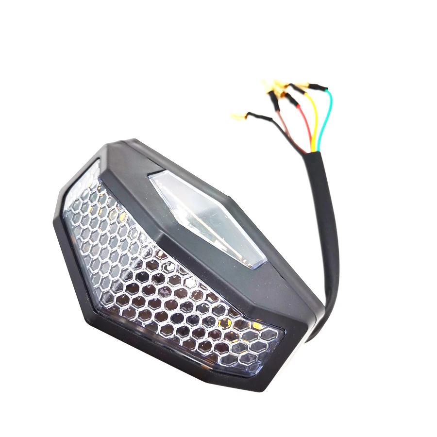 

12V 5 In 1 Motorcycle LED Tail Light Brake Stop Turn Signal License Plate Light