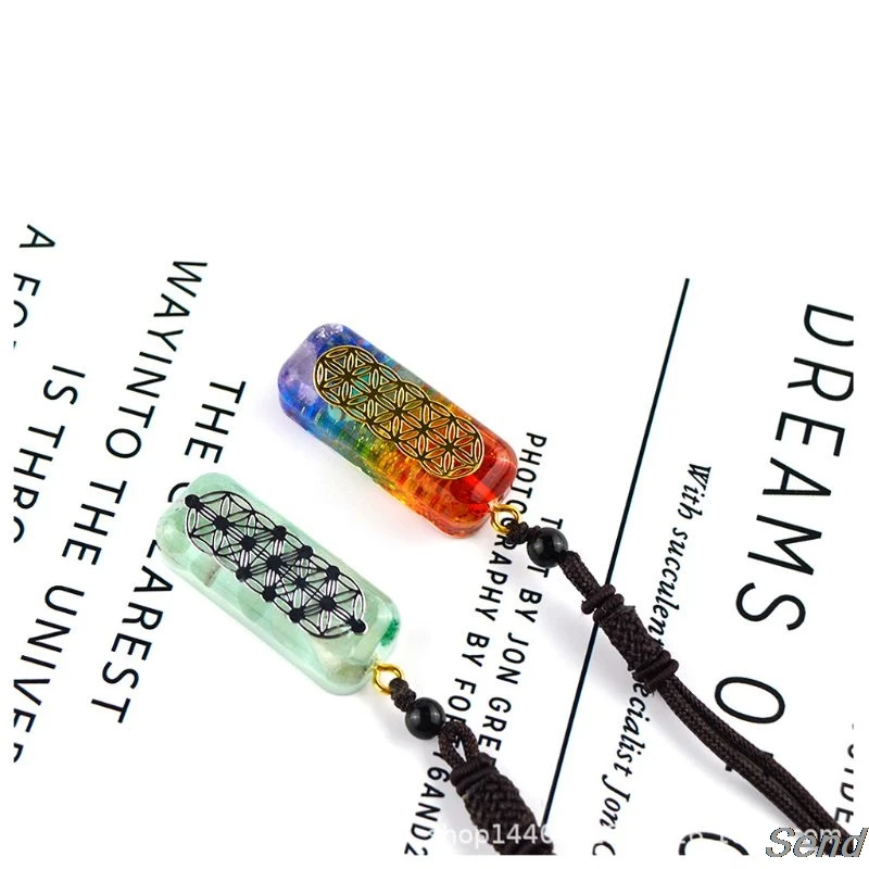 20 шт. священные геометрические медные оргонитовые наклейки цветы дерево жизни