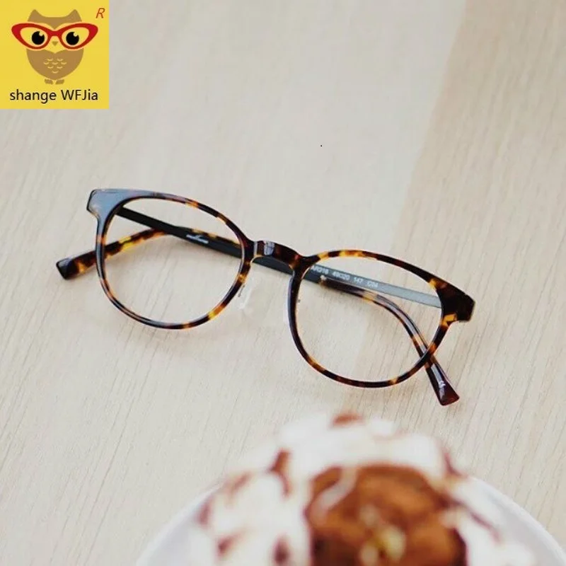 2019 ретро очки оптические женские по рецепту мужские оправа компьютерные