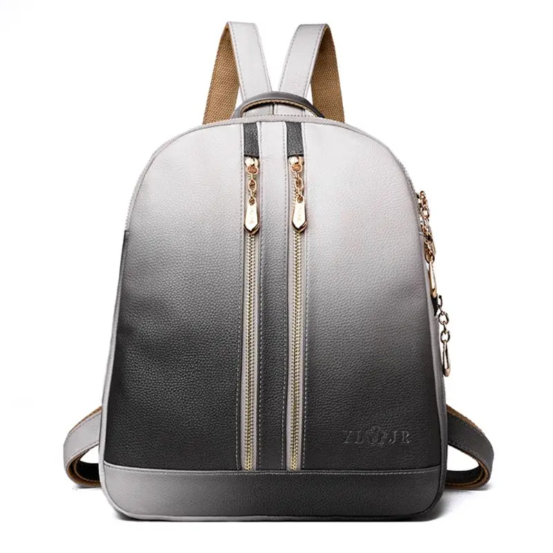 

Women Girl Backpack Ombre Travel PU Leather Handbag Rucksack Shoulder School Bag 20CA